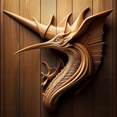 3D model Pteranodon (STL)